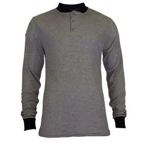 NEW NSA TECGEN FR Long Sleeve Henley
